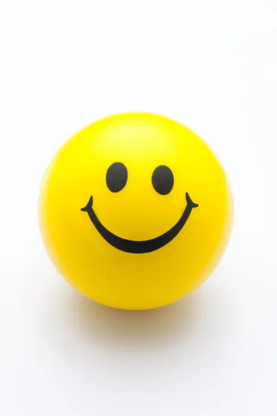 Smiling face ball — Stock Photo, Image