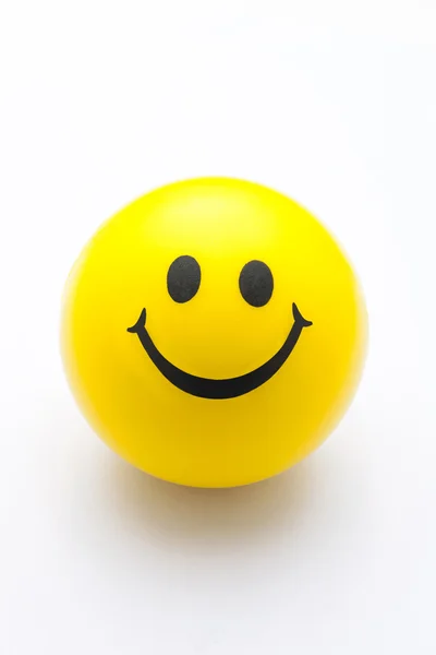 Smiling face ball — Stock Photo, Image