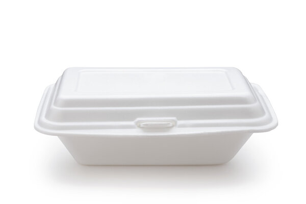 Styrofoam of food container