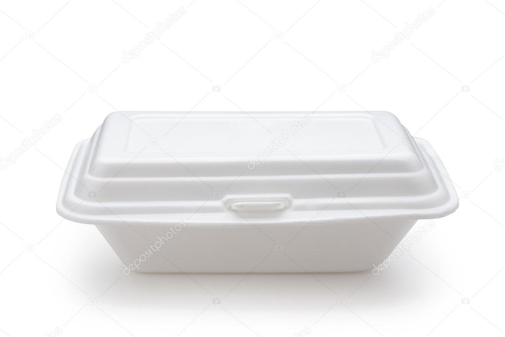 Styrofoam of food container