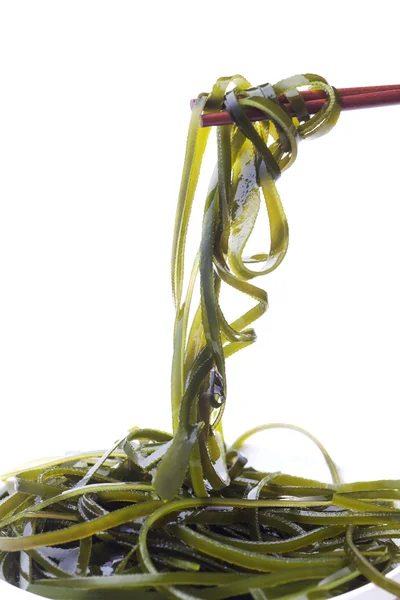 Soaked wakame seaweed — Stock Photo, Image