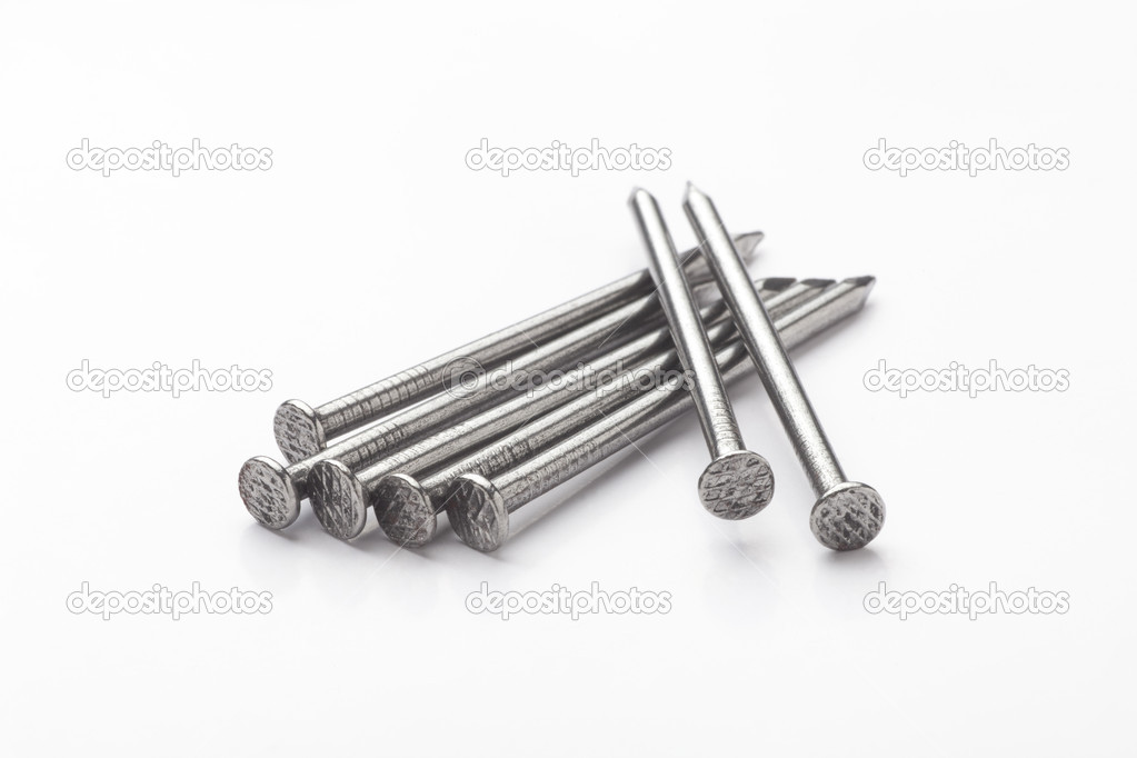 Iron nails Stock Photo by ©koosen 35650589