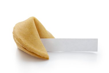 fal kurabiyesi boş notu ile