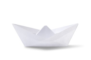 Origami kağıt gemi