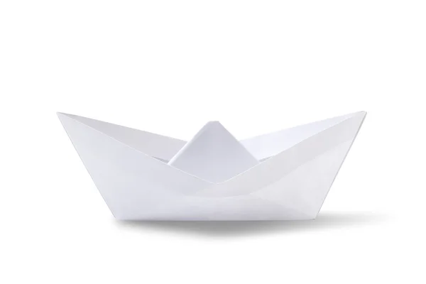 Origami nave di carta — Foto Stock