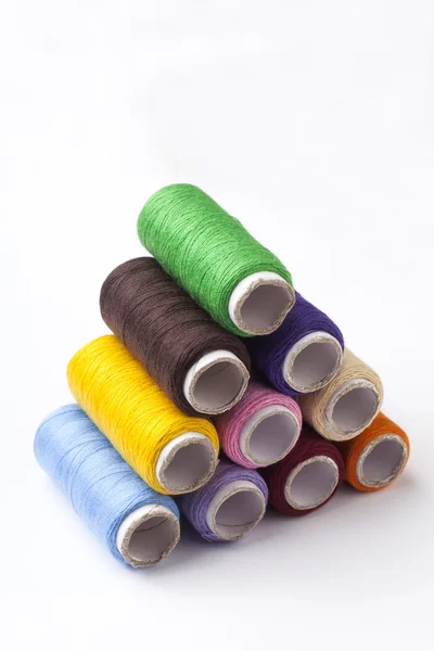 Bobbins of thread — Stock Photo, Image