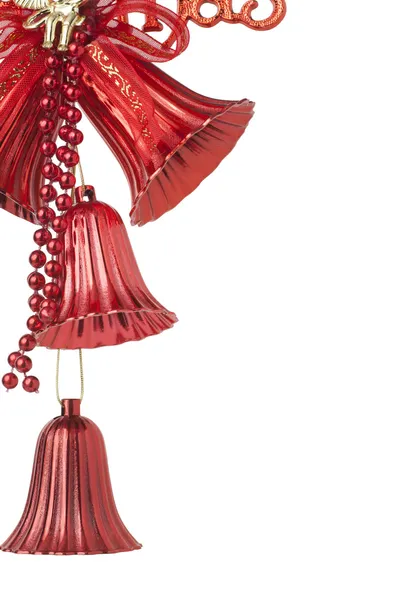 Campana di Natale rossa — Foto Stock