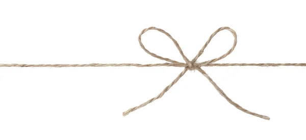 Rope with bow knot — Stock Photo, Image