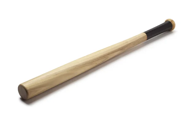 Drewniany kij baseballowy — Zdjęcie stockowe