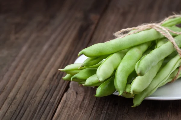 Bunch of string beans — Stock Photo, Image