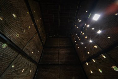 Chiang Mai, Tayland - 14 Ekim 2021: Kaomai Lanna Tatil Köyü, San Pa Tong Bölgesi, Kuzey Tayland.