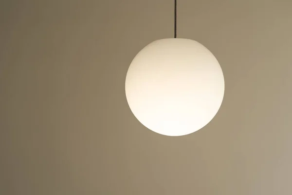 Mooie Moderne Plafondlampen Gloeilampen Bal Vorm Decoratie Voor Thuis Wonen — Stockfoto