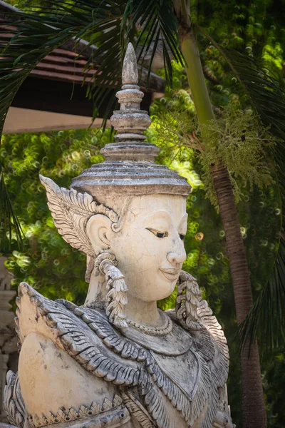 Mythological Creatures Statue Wat Palad Wat Pha Lat Temple Secret — Stock Photo, Image