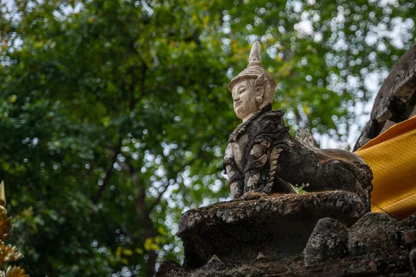 Mythological Creatures Statue Wat Palad Wat Pha Lat Temple Secret — Stockfoto