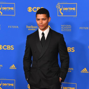 24 Haziran 2022. Delon de Metz, 2022 Daytime Emmy Ödülleri 'ne katılır. Fotoğraf: Michael Mattes / Michael Mattes.