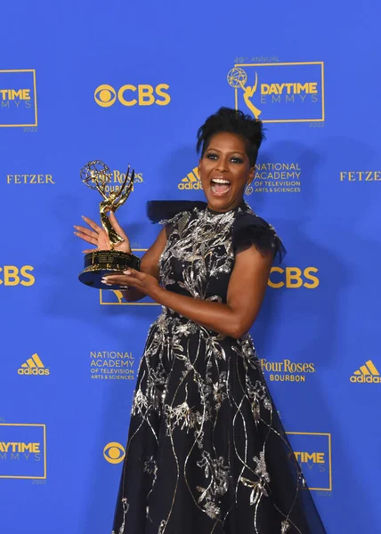 Juni 2022 Tamron Hall Neemt Deel Aan 2022 Daytime Emmys — Stockfoto