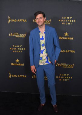 Batı Hollywood, CA USA - 10 Eylül 2022. Nicholas Braun Hollywood muhabiri ve SAG-AFTRA Emmy adayları gecesine katılıyor. Fotoğraf: Michael Mattes / Michael Mattes.