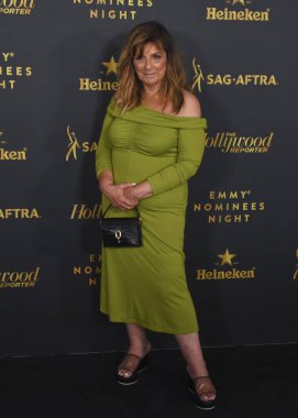 Batı Hollywood, CA USA - 10 Eylül 2022. Caroline Aaron Hollywood muhabiri ve SAG-AFTRA Emmy adayları gecesine katılıyor. Fotoğraf: Michael Mattes / Michael Mattes.