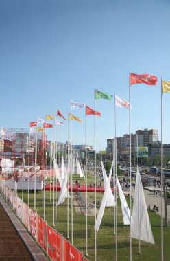 perma - Haziran 7: Ben bayrakları ile 7 Haziran 2012 tarihinde festival beyaz geceler