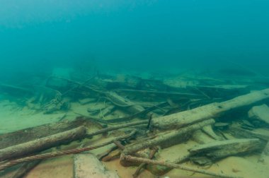 Herman Hettler 'ın Alger Sualtı Enkazı. Sualtı Koruma Alanı.