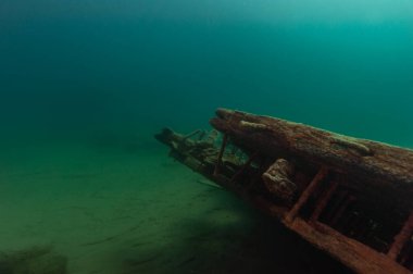 Herman Hettler 'ın Alger Sualtı Enkazı. Sualtı Koruma Alanı.