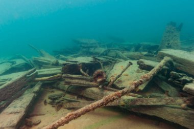 Herman Hettler 'ın Alger Sualtı Enkazı. Sualtı Koruma Alanı.