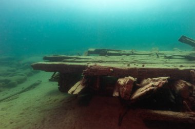 Herman Hettler 'ın Alger Sualtı Enkazı. Sualtı Koruma Alanı.