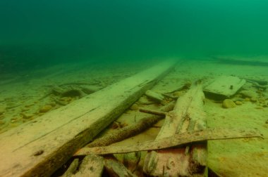 Herman Hettler 'ın Alger Sualtı Enkazı. Sualtı Koruma Alanı.