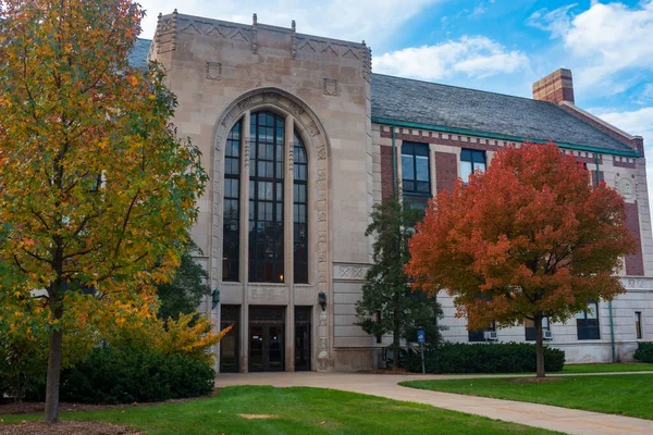 EAST LANSING, MI 6. NOVEMBER 2021: North Kedzie Hall auf dem Campus der Michigan State University — Stockfoto