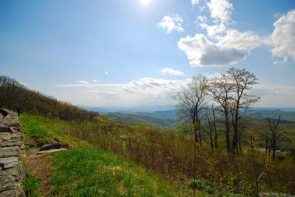 Vue panoramique du parc national de Shenandoah, Virginie, États-Unis — Photo