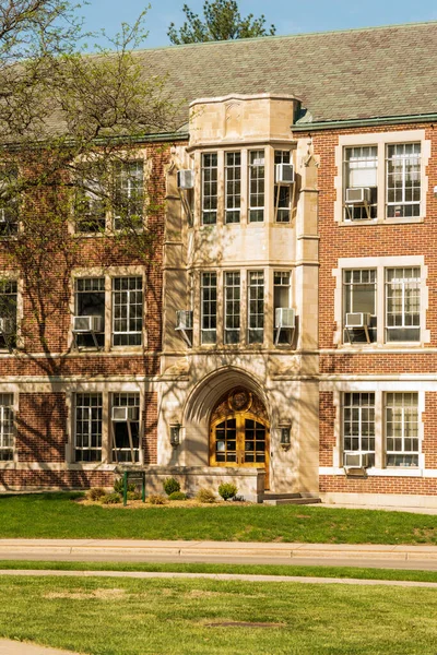 East Lansing Μαΐου 2022 Ιστορικό Linton Hall Στην Πανεπιστημιούπολη Του — Φωτογραφία Αρχείου