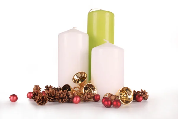 Candele di Natale — Foto Stock