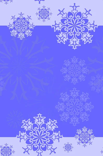 Snowflake background — Stock Vector