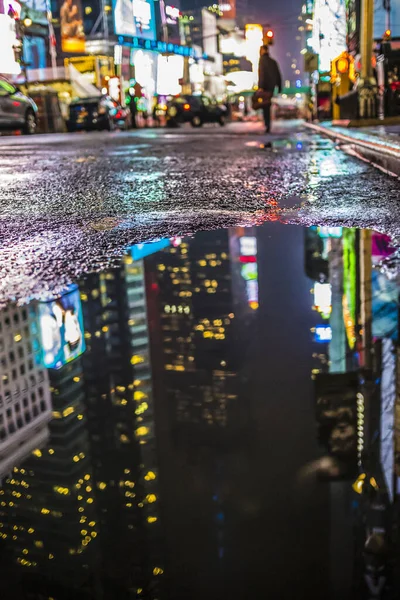 Atividade em ruas de Nova York — Fotografia de Stock