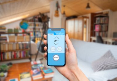 Ev yapımı akıllı teknoloji için Domitica uygulaması