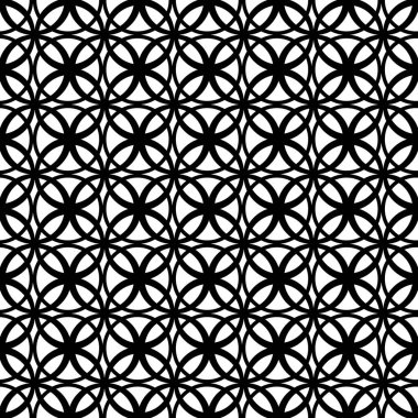 Geometrik dikişsiz desen. vektör illüstrasyonu.