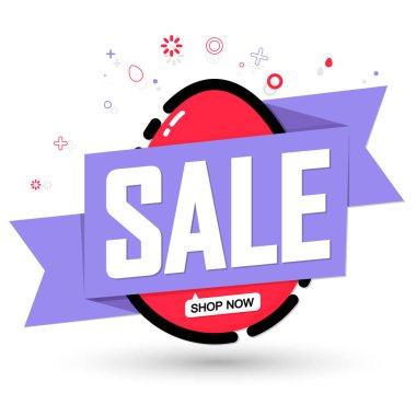 Paskalya indirimi, indirimli poster tasarımı şablonu. Özel fiyat. Mağaza veya çevrimiçi mağaza için tanıtım pankartı, vektör illüstrasyonu.