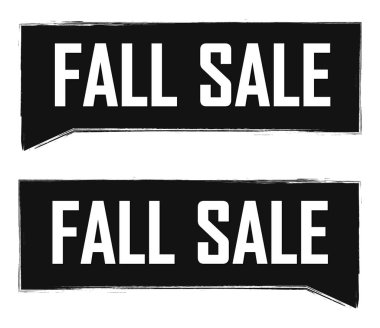 Fall Sale. Set discount banners, Autumn deal tags design template, spend up and save more, vector illustration