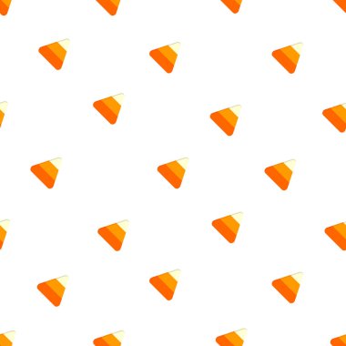 Halloween seamless pattern. Holiday poster design template. Carnival background, loading page, vector illustration