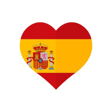 Kalp sembolü, İspanya bayrağı