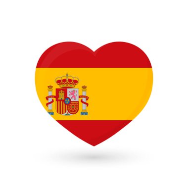 Kalp sembolü, İspanya bayrağı