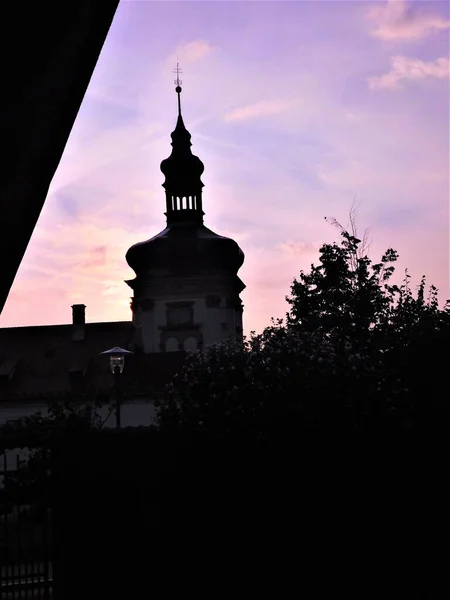 Кутн Гора Город Востоку Праги Чешской Республике Известен Готической Церковью — стоковое фото