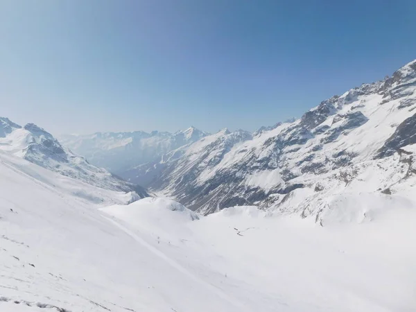 Serre Chevalier Importante Estación Esquí Sureste Francia Cerca Frontera Con —  Fotos de Stock