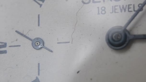 Vintage Timer Antique Clock Retro Clock Minute Countdown Artistic Blur — ストック動画
