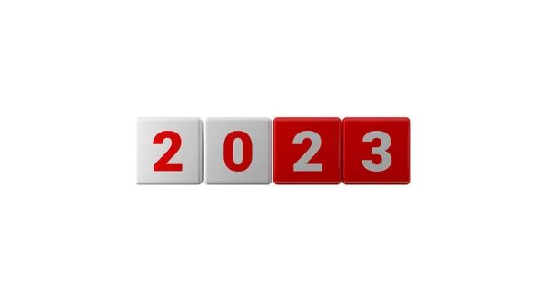 2023 Nieuwjaar Kerstmis Tweeduizend Drieëntwintig — Stockfoto