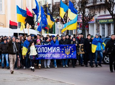 Protests in Ukraine , Revolution Ukraine, Euro Maidan clipart
