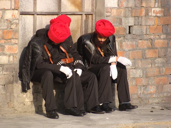 Cómo interpretan los extranjeros a los actores en China —  Fotos de Stock