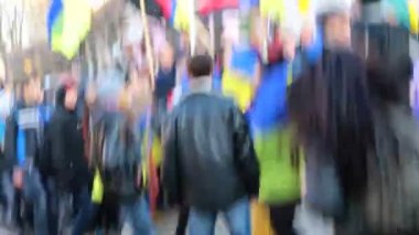 Ukrayna, devrim Ukrayna euro maidan - video dosyası protesto gösterileri