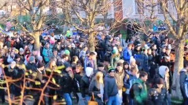 Ukrayna, devrim Ukrayna euro maidan - video dosyası protesto gösterileri