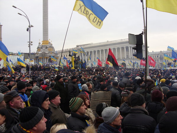 Акции протеста на Украине, Революция Украина, Евромайдан, Киев
